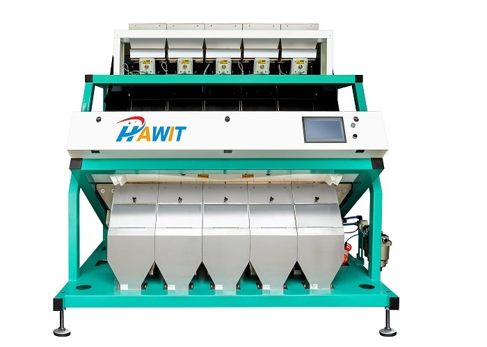Μηχανή διαλογέων χρώματος σίτου με τη μορφή που ταξινομεί -448 τη δύναμη καναλιών 4.1kw