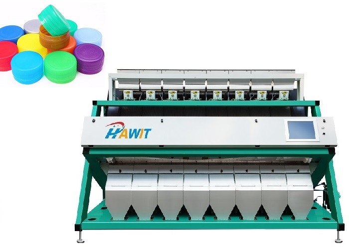 Χωρισμός της μηχανής διαλογέων χρώματος PVC 5.4kw 3796mm Ccd PP PET